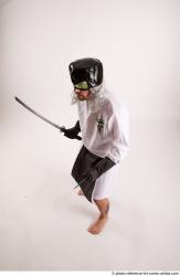 LUKAS STANDING POSE WITH KATANA AND DAGGER